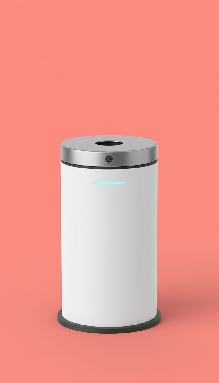Smart Touchless Trash Can