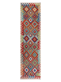 Maimana Kilim Runner - 290 × 79 cm (9'6" x 2'7")