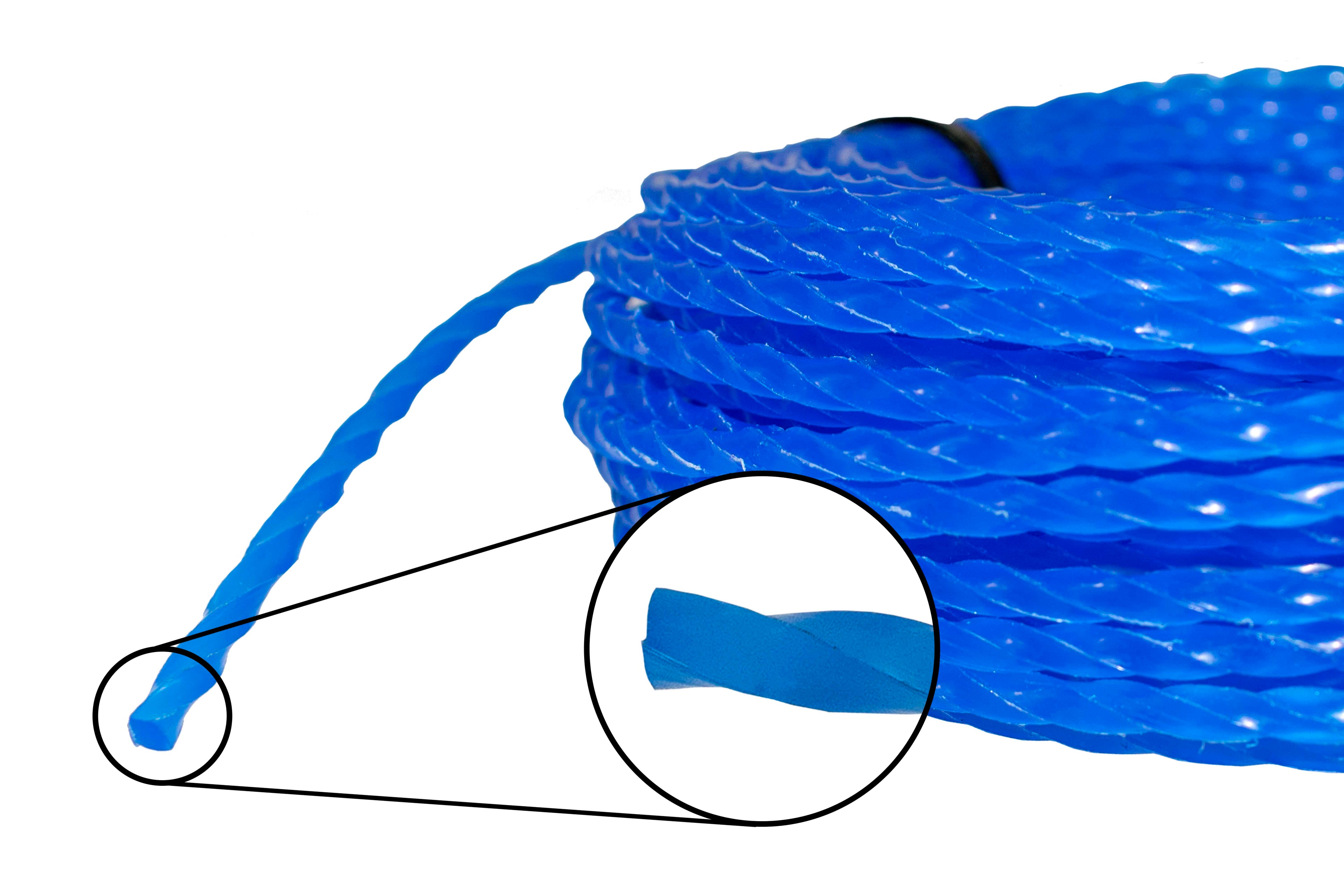 Strimmer Line Blue Twist 2.4mm x 15m Micro Watering System Home and Garden Use