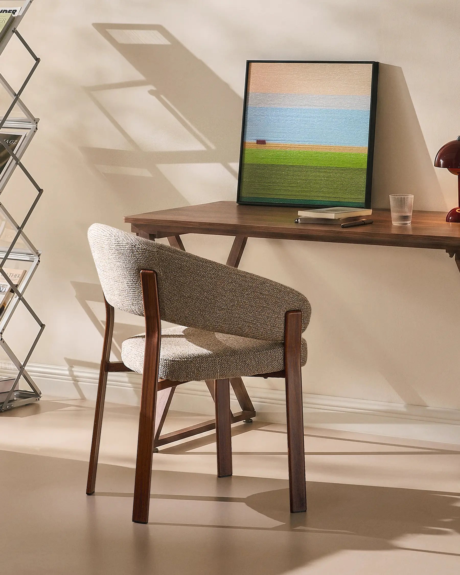 Bramley Warm Taupe Dining Armchair [Pre-Order]