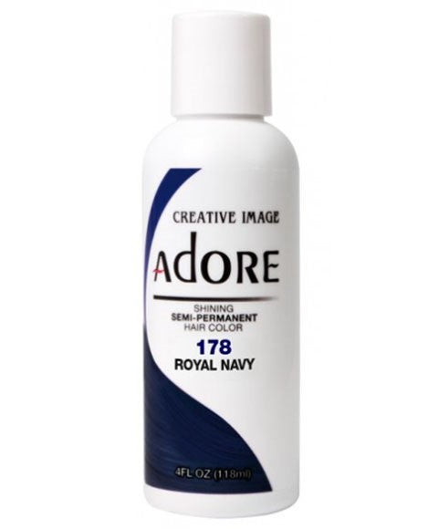 Creative Image Adore Shining Semi Permanent Hair Color Royal Navy