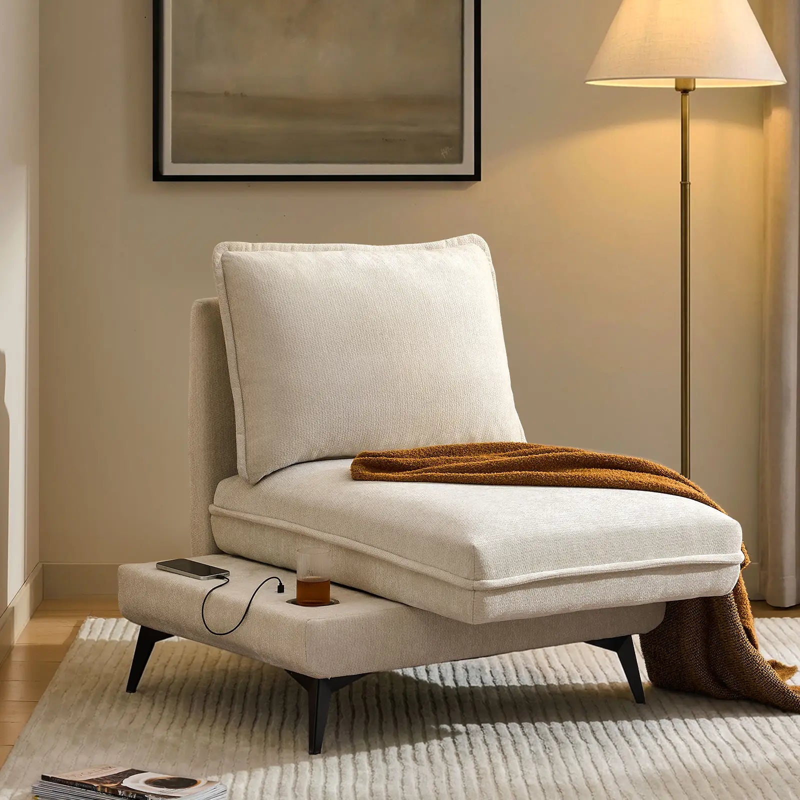 Hudson Cream Modular Sofa