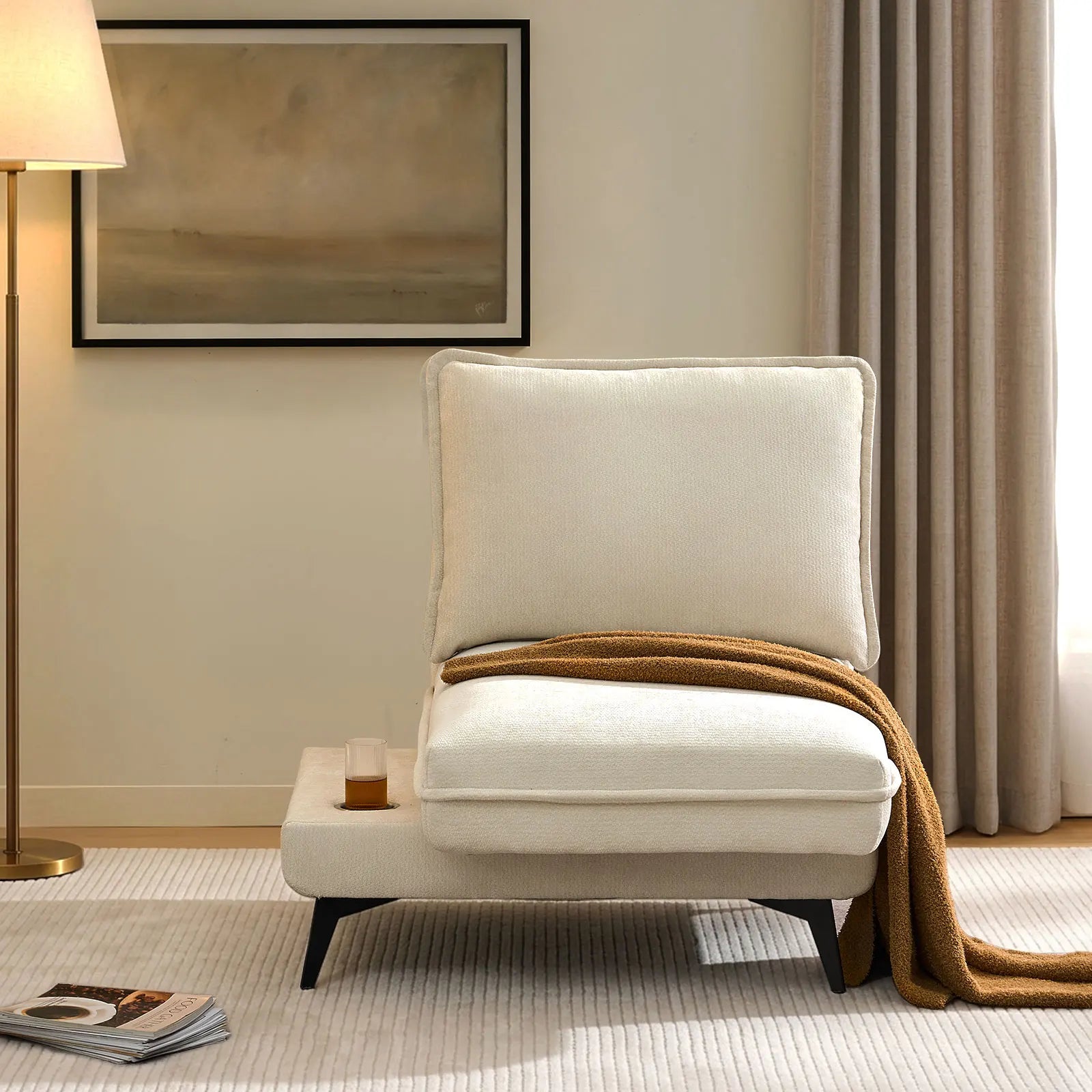 Hudson Cream Modular Sofa