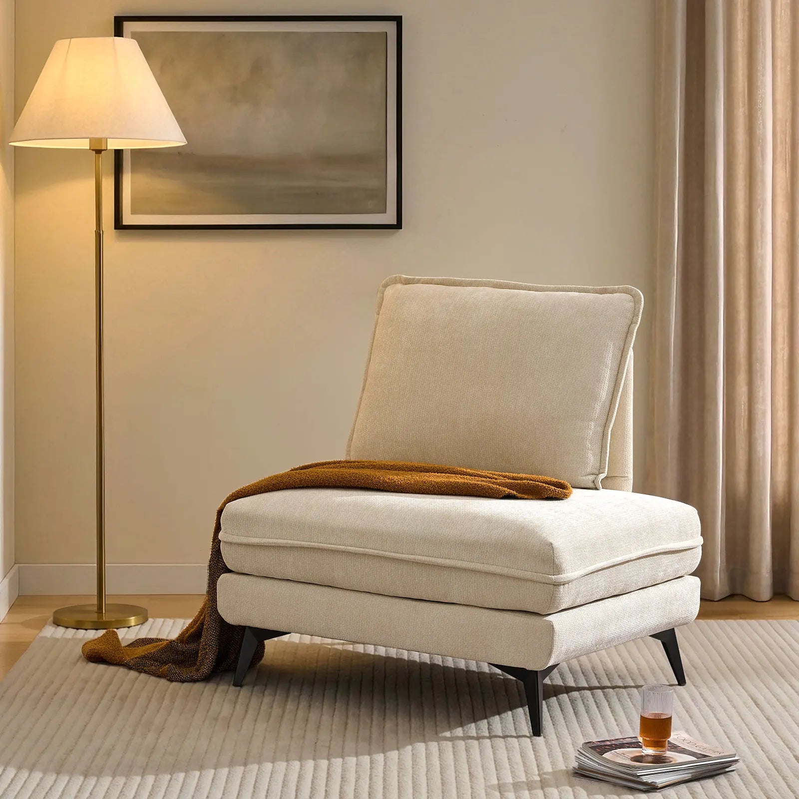 Hudson Cream Modular Sofa