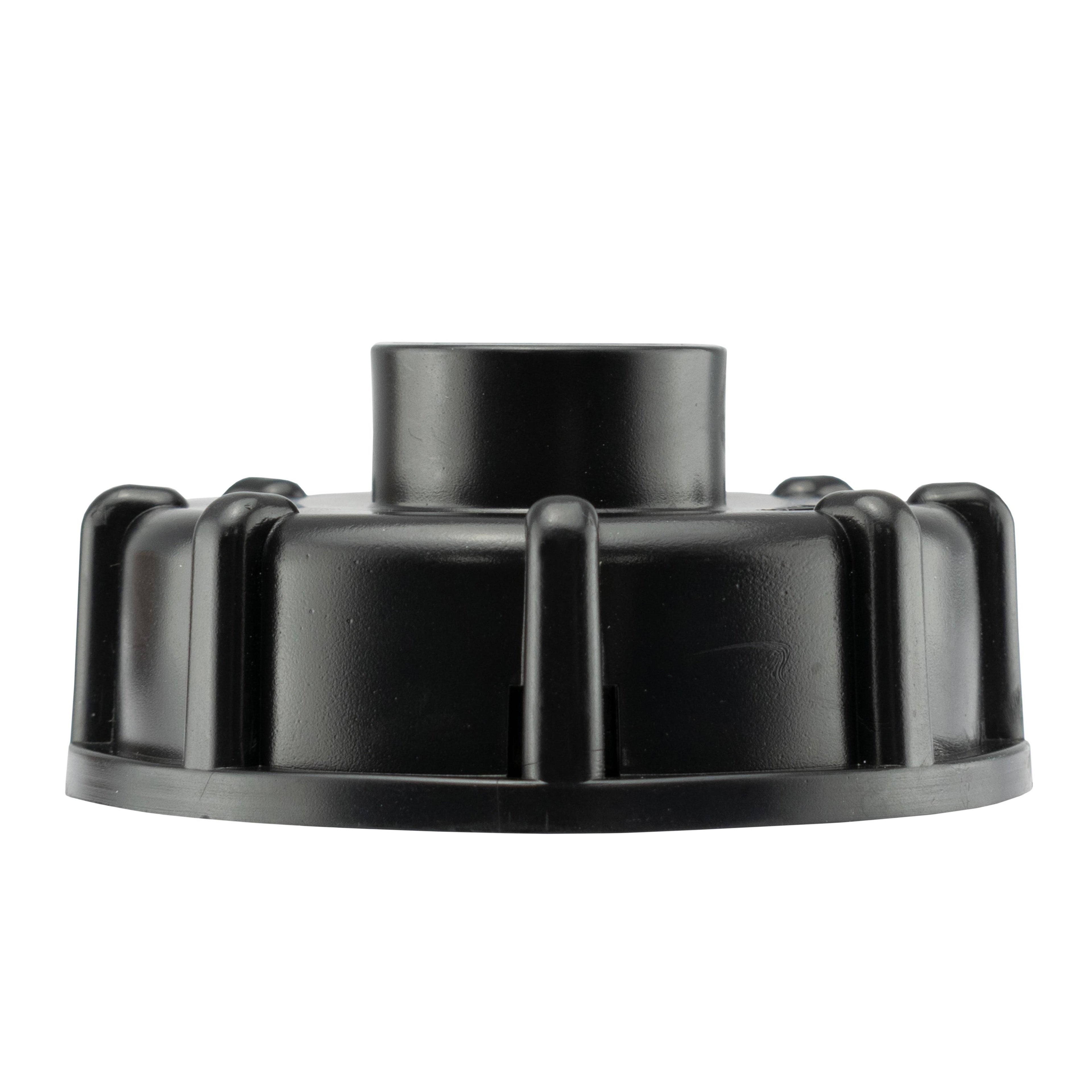 IBC 2 S60X6 Cap with Lever Valve and 20mm MDPE Straight for Brass Water Fitting