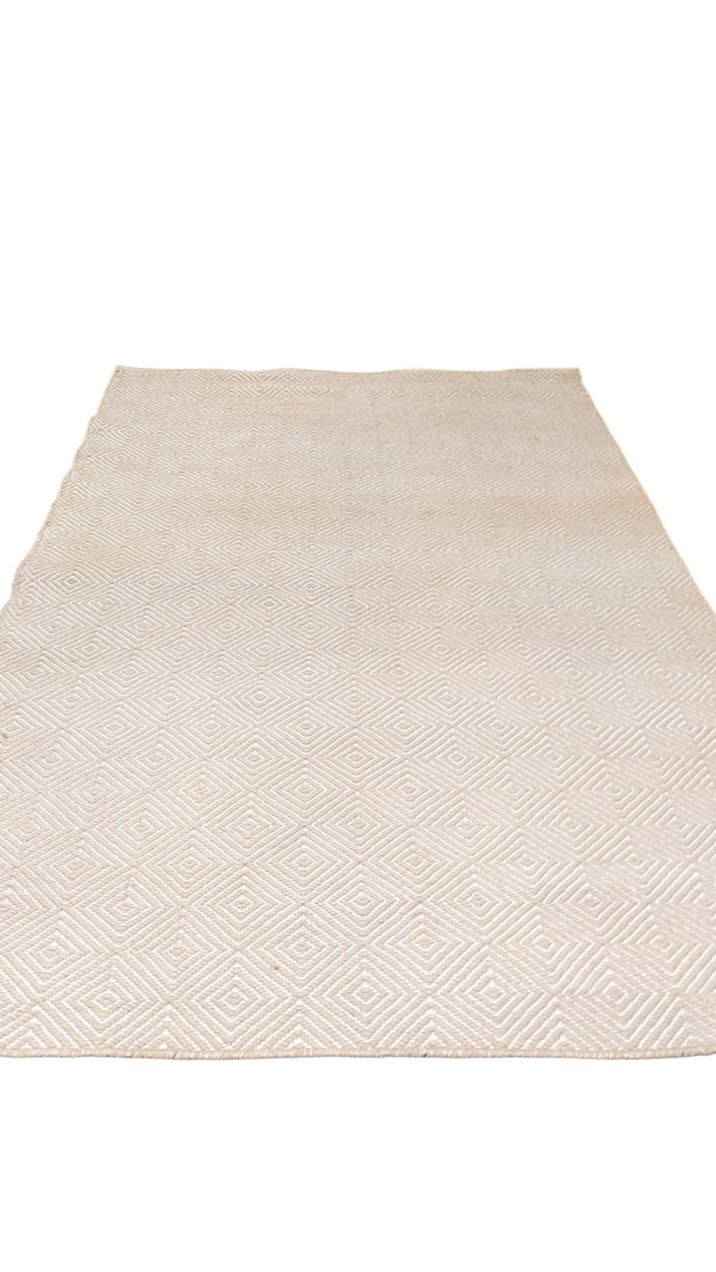 Modern Flatweave Rug - 204 × 94 cm