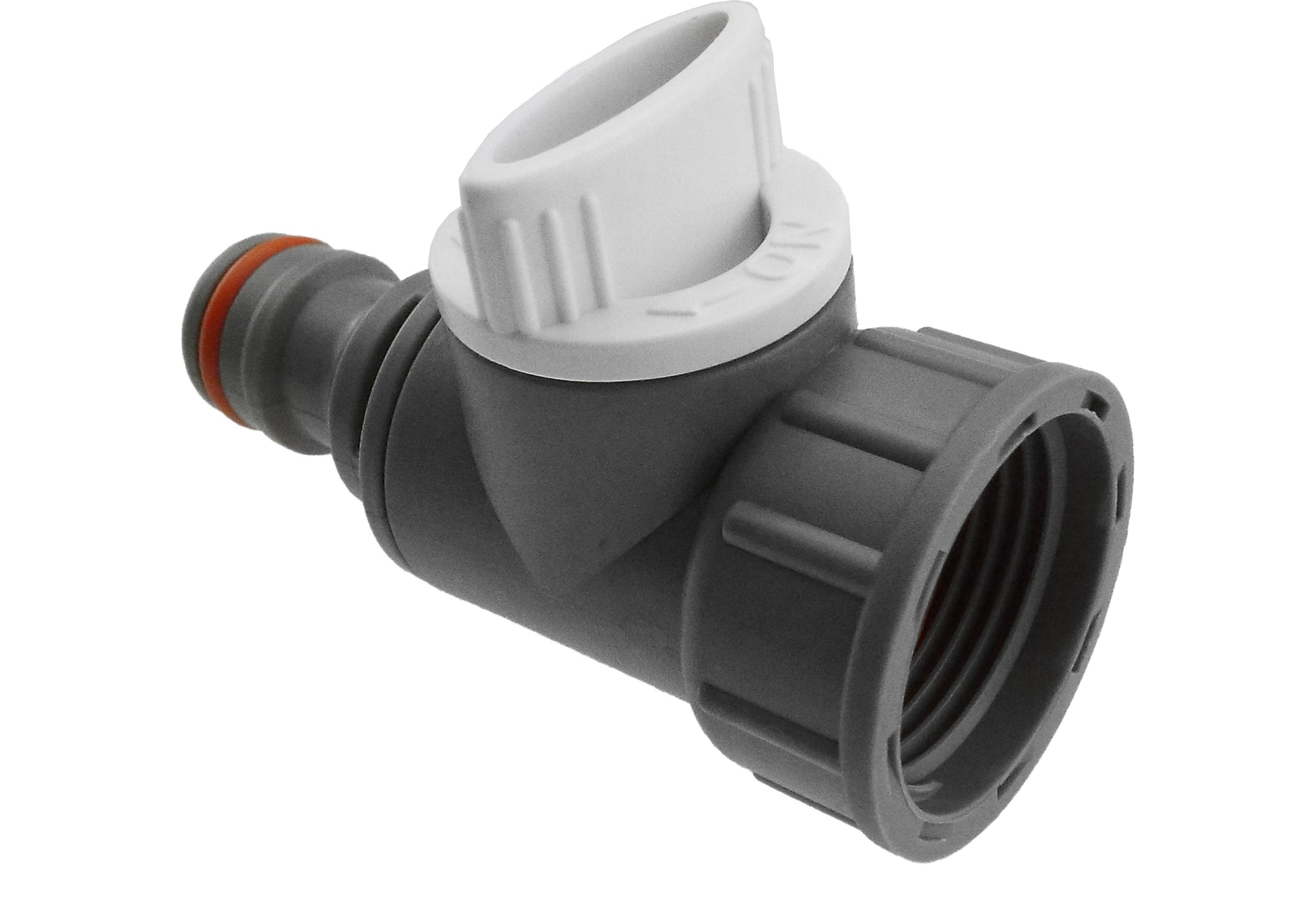 Tap Adapter with Valve 3/4in BSPF - Snap-On Connector WL for Hose Connector Set